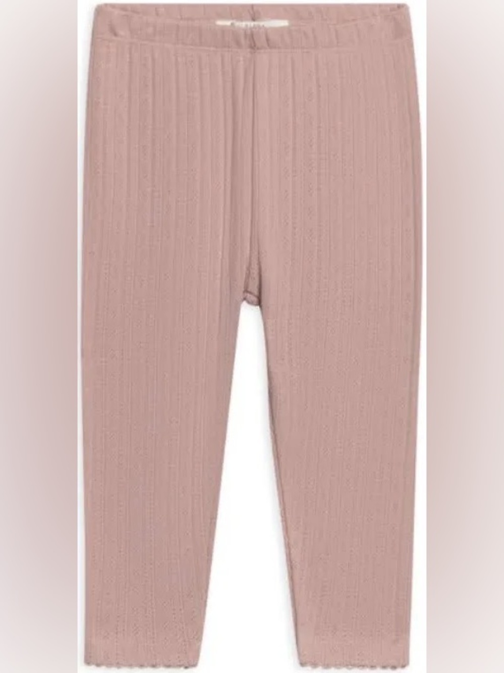 Colored Organics pointelle leggings